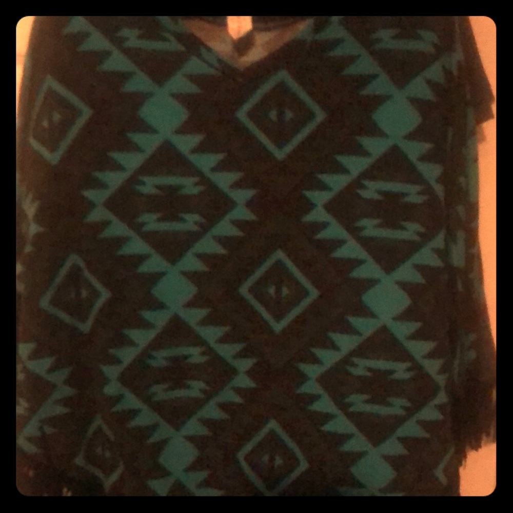 Now N Forever Fringe Poncho